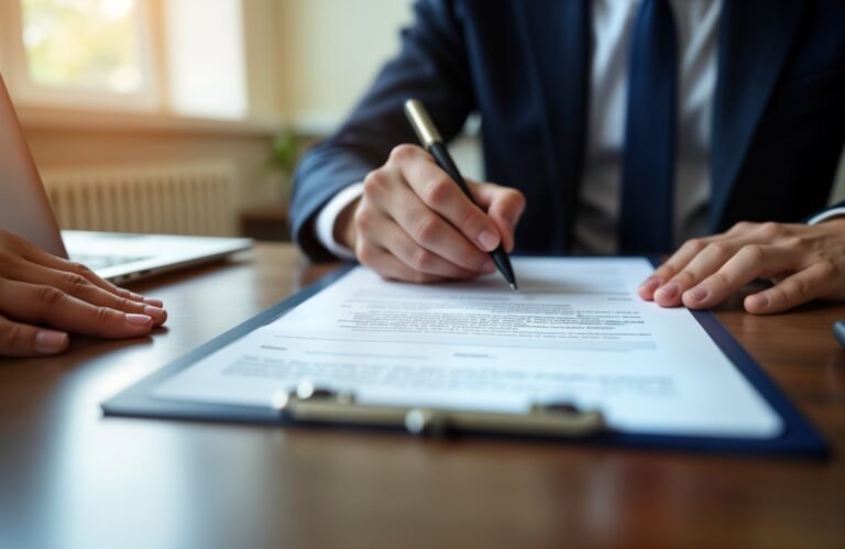 Imagem-mostra-promotor-assinando-documento-que-seria-recomendacao-a-Prefeitura-de-Senador-Georgino-Avelino